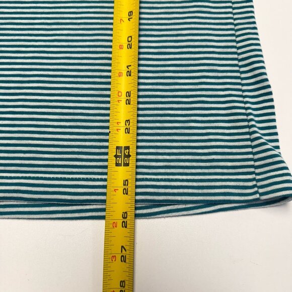Vintage Striped Pocket Tee T Shirt Adult Medium 18x25.5 Ellmar 80s 90s USA - Picture 8 of 8